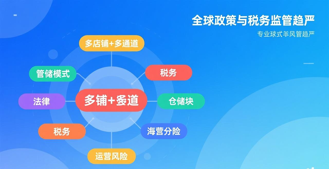 “跨境电商多店铺 + 多通道运营：模式全景 + 合规实操”