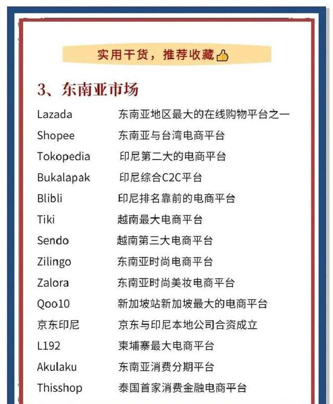 跨境电商_跨境电商东南亚北美ShopeeLazadaAmazon新手攻略平台选择物流商品本地化